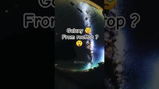 Realistic Galaxy  galaxy project shorts [upl. by Ahsinel]