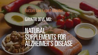 Natural Supplements for Alzheimer’s Disease [upl. by Brandwein803]