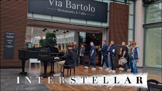 Interstellar on a Public Piano [upl. by Laehctim645]