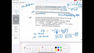 Basic Econometrics past year 2023 solutions [upl. by Pachton241]