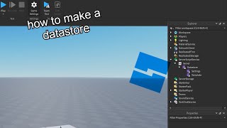 How to make a Modular DATASTORE in Roblox Studio [upl. by Damales]