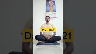 Vipassana Meditation  Day 621 vipassana meditation day6 21dayvipassana jiveshsharma peace [upl. by Harlen]