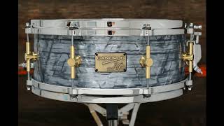 SOLD  Canopus 55x14quot NV60M1 Snare Drum  Sky Blue Pearl [upl. by Nnasor413]