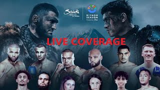 Artur Beterbiev vs Dmitry Bivol fight  LIVE COVERAGE [upl. by Eiddam]