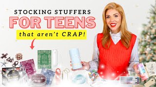 Stocking Stuffers  Gifts for TEENS 🎁 that arent just crap 😉 [upl. by Aliehc]