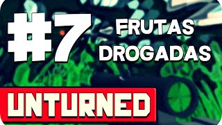 Fruta alucinógena e Mortes  Unturned 7 [upl. by Aid]