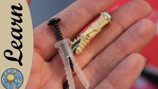 Install and use a drywall anchor [upl. by Aynot181]