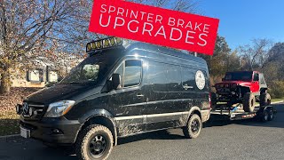 Brake upgrades for sprinter vans [upl. by Haase]