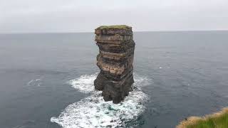 Downpatrick Head in Ballycastle in County Mayo [upl. by Eenahpets493]