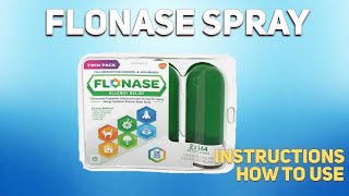 Flonase Nasal Spray how to use How and when to take it Who cant take Flonase [upl. by Agustin]