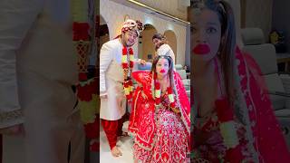 Bride Reaction On Makeup  Sujal Thakral shorts ytshorts youtubeshorts funny wedding marriage [upl. by Cheryl]