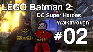 Lego Batman 2  Walkthrough Gameplay Part 2  Harbouring a Criminal  WikiGameGuides [upl. by Adams977]