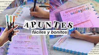 APUNTES FÁCILES Y BONITOS 🧸 nuevas IDEAS  DanielaGmr ✨ [upl. by Dorella]