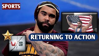 Olympic gold medalist wrestler to return to the Minnesota following shortlived retirement [upl. by Oirevas]