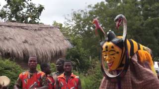 La Danse Zaouli  The Zaouli Dance  Voyage en Côte dIvoire Episode 2 [upl. by Simons]