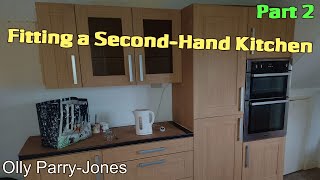 carpentry kitchen secondhand Part 2 [upl. by Einnek]