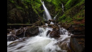 Der Fahler Wasserfall am Feldbergpass im Hochschwarzwald [upl. by Berkshire]