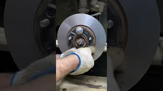 Fix brake disc grooved automotive autoparts mechanic brakeservice brakedisc [upl. by Ontine]