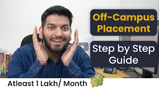 Complete Guide for OffCampus Placement  BtechMCA students  Earn atleast 1Lakhmonth [upl. by Esalb899]