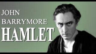 HAMLET with John Barrymore legendary theater silent movie and talking picture star [upl. by Aenal]