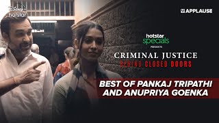 Best of Pankaj amp Anupriya  Criminal Justice Behind Closed Doors  Disney Hotstar [upl. by Sykes]