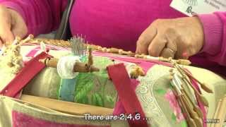 Bobbin lace COUVIGE 2013 in France English version [upl. by Spatz]