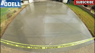 How to Make a Decorative Concrete Driveway [upl. by Earla735]