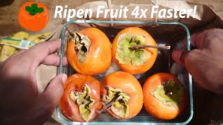 How To Ripen Fruit 4x Faster Using Natural Ethylene Gas [upl. by Yenittirb]