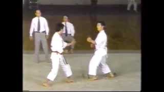 Tomio Imamura vs Masao Kagawa 1989 32º JKA Championship [upl. by Sluiter206]