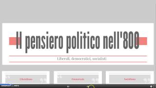 Il pensiero politico dell800 [upl. by Calabresi305]