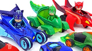 PJ Masks Save the Sky new Catcar GekkoMobile Owl Glider appeared  DuDuPopTOY [upl. by Kiefer]