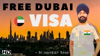 FREE DUBAI VISA FOR 4 DAYS UAE VISA HOW DO YOU GET [upl. by Del363]