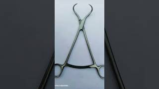 Bone reduction forceps 20cm orthopedic surgical long ratchet instrument [upl. by Areval]