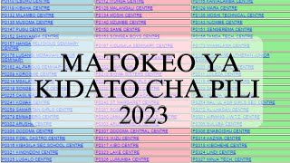 matokeo ya kidato cha pili 2023 [upl. by Aelanna]