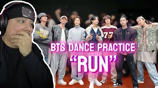 BTS Are Dancing Professionals  BTS Run BTS Dance Practice Reaction [upl. by Hauhsoj]