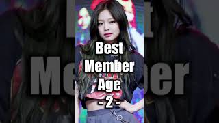 BLACKPINK Members Favorite AGE To Getting Married 😍😍 kpop blackpink shorts [upl. by Ger311]