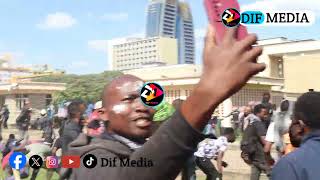 WATCH HOW GEN Z MADE MADE IT INTO THE PARLIAMENT OF KENYA CHASING MPs OUT OF THE HOUSE [upl. by Noicnecsa308]