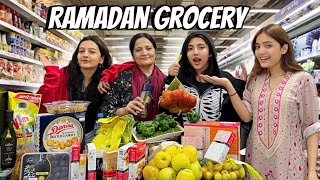 Ramadan ki Tayarian aur Grocery complete hogai Sistrology Fatima Faisal [upl. by Lled]