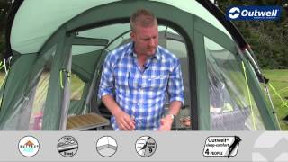 Outwell Tent Montana 4  Innovative Family Camping [upl. by Darach]