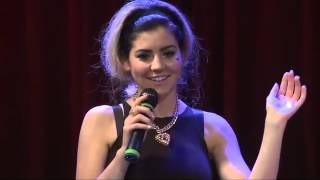 HD Marina and the Diamonds  Interview YouTube Presents 15072012 [upl. by Ammon]