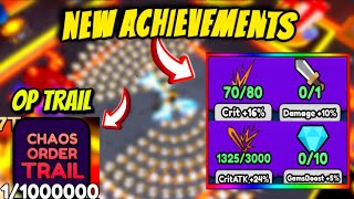 🥇NEW ACHIEVEMENTS AND TRAIL UPDATE in PET ATK SIMULATOR ROBLOX [upl. by Savihc]