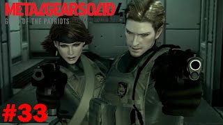 Metal Gear Solid 4 33  Acto 5 Meryl amp Johnny Español [upl. by Mot]