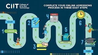 Your Guide to CIIT Online Admissions System COAST [upl. by Eednim]