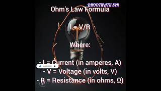 Physics Ohms Law shorts physics [upl. by Ydor]