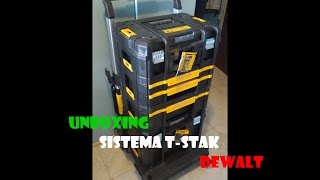 Unboxing Veloce Del Sistema TStak DeWalt  Fai da Te ITALIA [upl. by Coco]