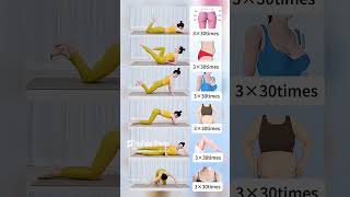 home workout full body exercise yoga exercise workout 29 [upl. by Teddi826]