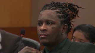 Motion filed to ban filming in courtroom during Young Thug trial [upl. by Anyal525]