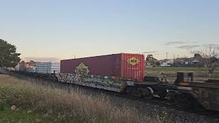 5PM5 PN Linfox Express to Melbourne 1725 28724 Stawell VIC [upl. by Cahra345]