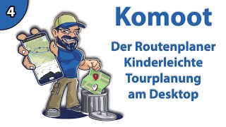 Komoot  Der Routenplaner  Kinderleichte Tourplanung am Desktop  Tutorial 4 [upl. by Sivrup308]