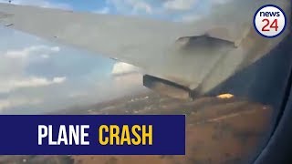 WATCH Dramatic footage apparently shows moment of Wonderboom plane crash [upl. by Meenen]